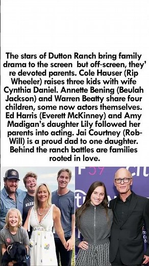 Meet the Families Behind Dutton Ranch 🌄