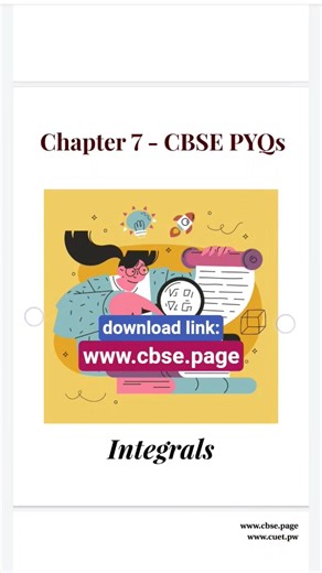 Integrals pyq cbse #boardexam2026 #class12maths #integrals #cbse #applicationofderivatives