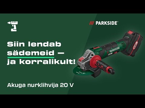 PARKSIDE 20 V akuga nurklihvija #ToolTalk