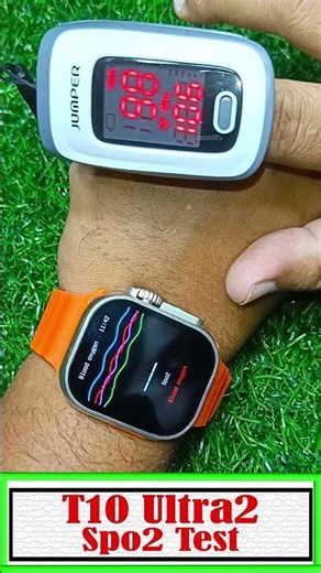 T10 Ultra2 Smartwatch's Spo2 test. #smartwatch #t10 Ultra #Spo2 #t10 ultra2