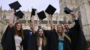 Our university level courses have flexible options, meaning that you can study and gain a qualification alongside working 🙌 Enya studied Construction at GC and told us some of her favourite things about studying a university level course at last year’s Higher Awards Ceremony 👩‍🎓 Want to find out more? 😄 Visit our website to learn more about uni level courses today | Gloucestershire College