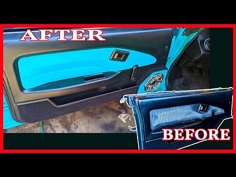 Easy way to Customize your car door panel From Scratch - TIPS