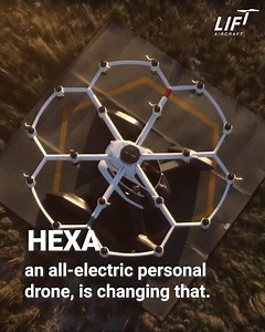167K views · 2.4K reactions | With over $1M raised in just one week, now is your chance to be a part of the future of flight. Join 265 investors in pioneering personal flight through the creation of a “drone for people” that anyone can pilot, making the joy and utility of zero-emissions, personal, vertical flight accessible to all. | LIFT Aircraft | Facebook