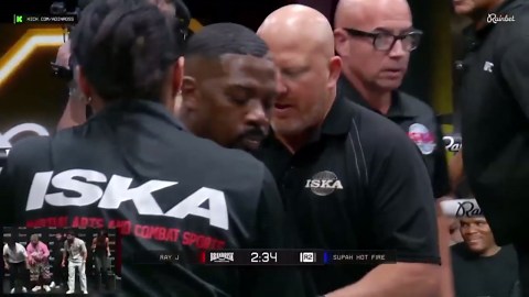 Ray J Gets Knocked Out by Supa Hot Fire in Las Vegas Boxing Match