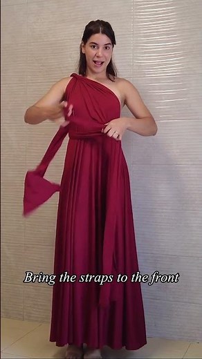 Let’s twist, wrap, and create your signature look with Infinity 🌿 #wrapdress #tutorial #72styles