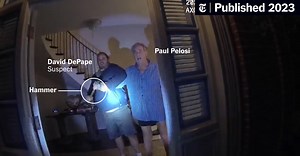 Court Releases Video of Paul Pelosi Hammer Attack, Adding Chilling Details