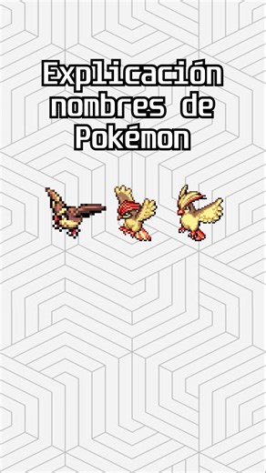 Evolución de Pidgey, Pidgeotto y Pidgeot en Pokémon: Significado de los Nombres