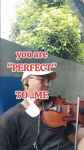 perfect violin cover song