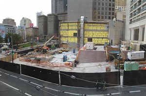 Site cleared for Apple's new flagship retail store at San Francisco's Union Square | AppleInsider
