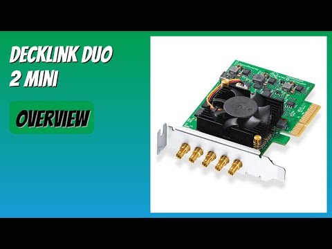 REVIEW (2025): DeckLink Duo 2 Mini. Features