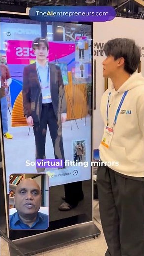 AI Mirrors Are Replacing Fitting Rooms?! CES 2026 Try-On Tech