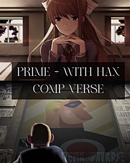 Monika DDLC vs COMP Incredibles Verse || #edit #viral #ddlc #incredible #foryou #shorts #blowup