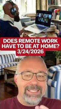 #creatorsearchinsights Does Remote Work have to be at home?