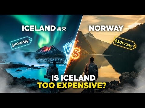 Is Iceland Too Expensive? Norway vs Iceland Travel Cost Breakdown 2025