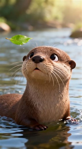 Wisp and the Floating Leaf 🍃🦦 | A Heartwarming Short Story About Finding Your Way Home