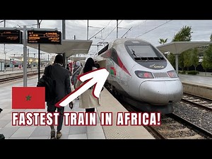 The first HIGH-SPEED train in Africa: 320km/h in Morocco!