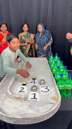 nambar Steel Ball Roll Win cold drink Challenge