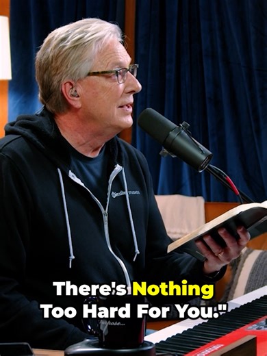 There is NOTHING too difficult for God! Watch the latest Worship Wednesday on my YouTube channel! #fyp #donmoen #praise #faith #bible