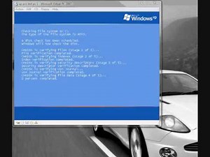 Windows check disk walkthrough