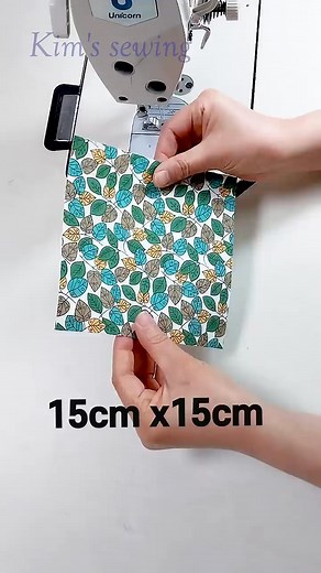 Make a triangular pouch #diysewing #sewingideas #reels #viral #design | Kim's Sewing