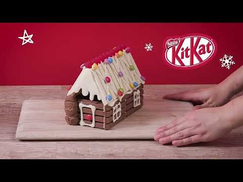 KitKat Christmas Cabin Recipe Video