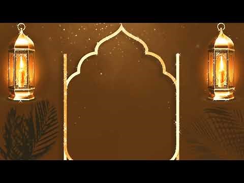 Islamic Background || Free Beautiful Islamic Animated Background || Free Looped Background
