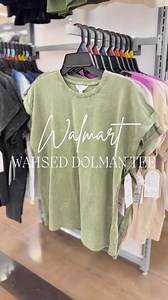 Say hello to your new favorite tee! This mineral washed dolman is as soft as it gets, made with 100% cotton and those rolled cuffs? Perfection👌🏻 Plus, it's only $10! Whether you're chillin' at home or out and about, this tee's got your back. Which color is your must-have?👇🏻 Shop the look here: https://walmartfinds.com/finds/time-and-tru-mineral-washed-dolman-tee #walmartfinds #walmartfashion #walmartcreator #comfyandcute #basicstyle #basics #tshirtlove #basictee #basictees #dolman #teelove |