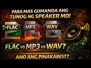 Klase ng High-Resolution Audio File na Nagpapaganda ng Tunog ng Speaker Mo (FLAC vs MP3 vs WAV)