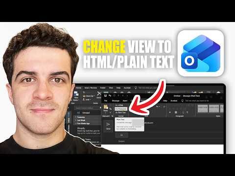 How to Change View to HTML or Plain Text on Outlook (2026 Guide)