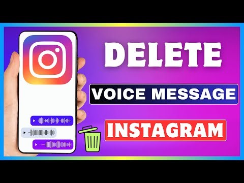 How To Delete Voice Message On Instagram | Unsend Audio Message In Insta
