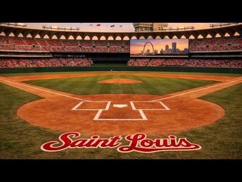 Busch Stadium Baseball Ambience | Vintage Crowd Noise (10 Hours, No Commentary)