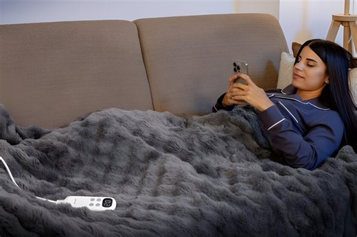 La manta eléctrica que se convertirá en nuestro mejor aliado para no pasar frío en casa, rebajada casi a mitad de precio