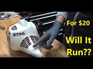Will It Run?? Bringing Back a Stihl String Trimmer FS55