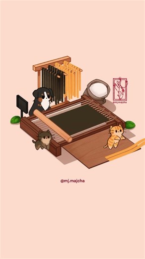 Cat’s Pasta Stripes