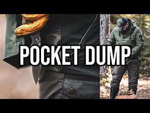 Pocket Dump - Sharing What I Carry For Every Day Wilderness Survival And Bushcraft