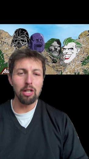 Monte Rushmore de villanos: Darth Vader, Joker, Doctor Doom y Magneto