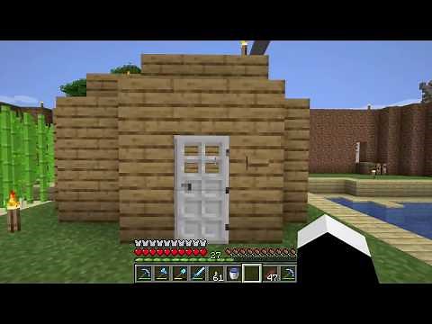 How to make and use Iron doors - Minecraft