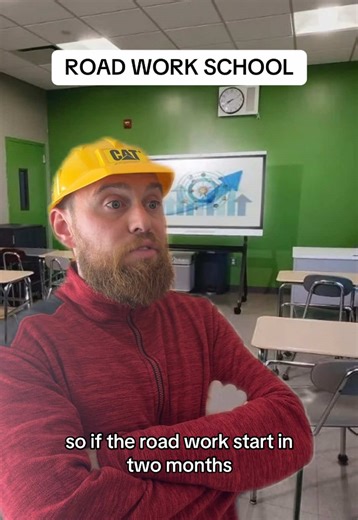Top of the class Gary 👏 #roadwork #roadworks #relatable | road construction