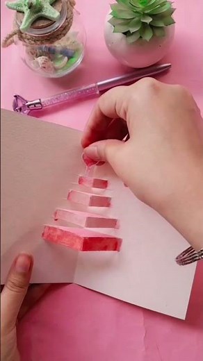 DIY Birthday Gift Card Idea 💕✨️ #short #diy