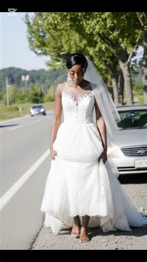 African bride was dumped on the road on her day by her husband, but the Mafia boss rescued her.