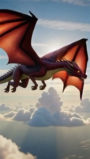 Huge Red Dragon Flying in the Sky | Shocking Sighting!