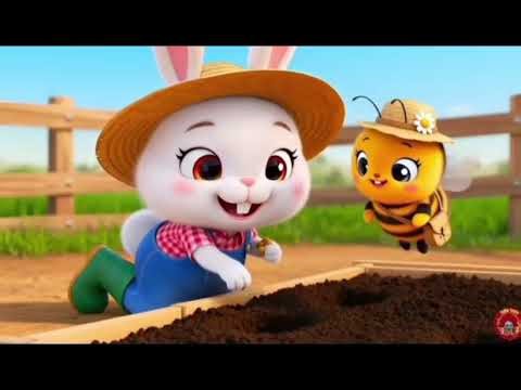 Mongolian | Банни ба Баззтай улаан лооль ургуулах аялал | Tomato Growing Journey With Bunny & Buzz