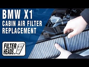 How to Replace Cabin Air Filter 2014 BMW X1 | AQ1115C