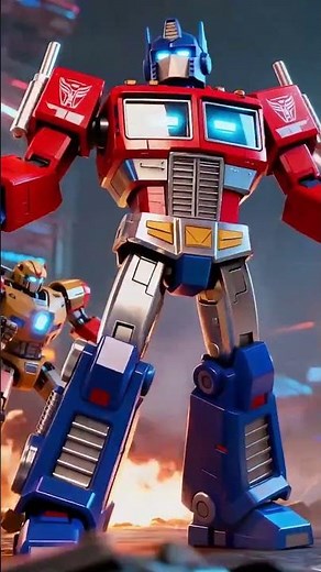 Optimus Prime Called Him FAT! 😱🤖 #shorts #funny