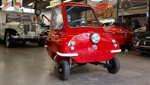Peel P50: The 59kg car you can park indoors