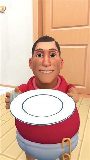 Sharing with Someone Else's Diaper Dad 🤣 #tf2 #animation #memes