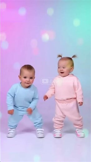 Dance Battle Ends in a SQUAT FAIL! Baby Choreography 😂 #shorts