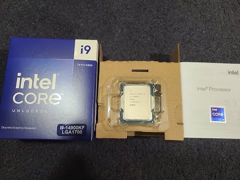 Intel i9 14900KF CPU Review Overclock Results & Benchmarks W/ RTX 4090 GPU