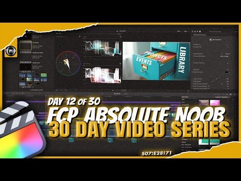 [DAY 12 OF 30] How to Adjust Audio Volume in Final Cut Pro ◦ the nai project™