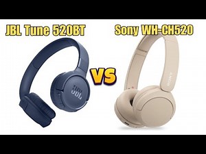 JBL Tune 520BT vs Sony WH-CH520 - Which One Is Better? (Spec comparison)